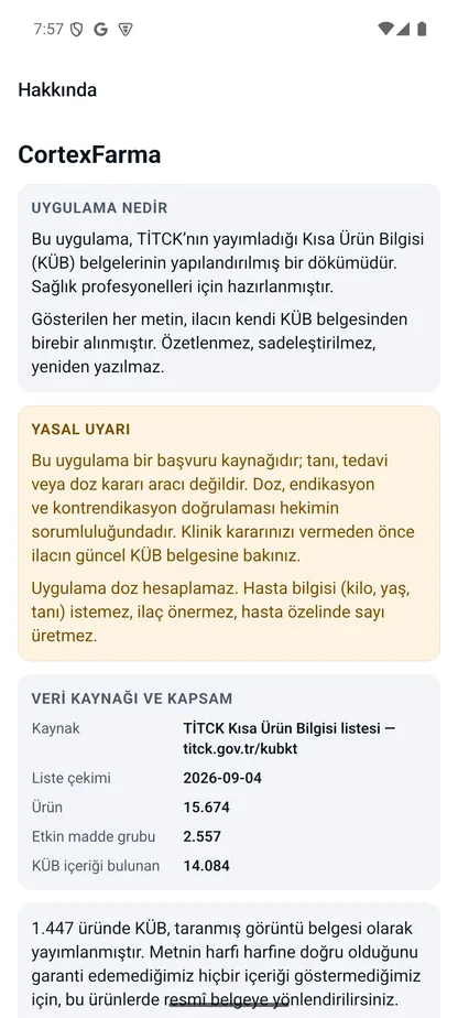 About screen